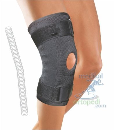 Orthocare 6730 | Genucare Air-X Ligament Patella Destekli, Elastik Balenli Dizlik