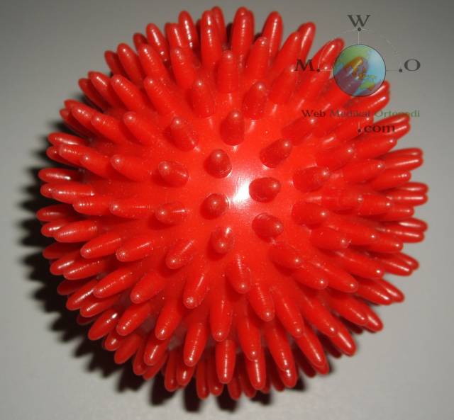 Masaj Topları - Massage Ball | MSD Kırmızı - 9 cm.